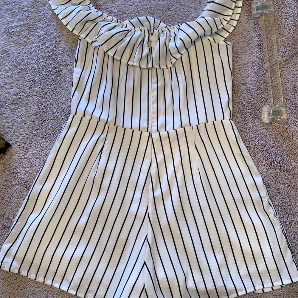 Strapless Romper